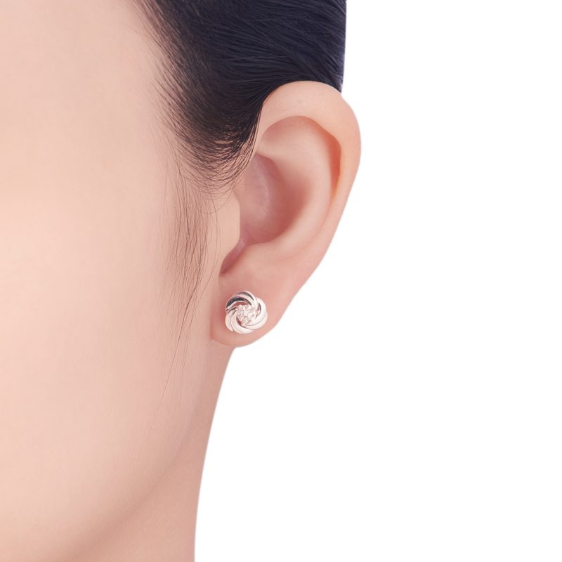 Bông Tai Kim Cương “Farley” – Mã BT786 - Hình ảnh 2