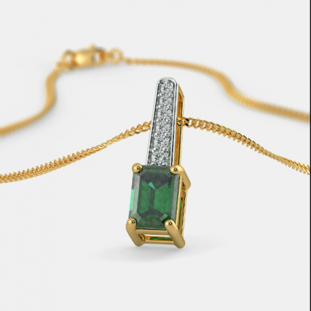 Vòng Cổ Sapphire Xanh Hy Vọng Mặt Giọt Nước DD014