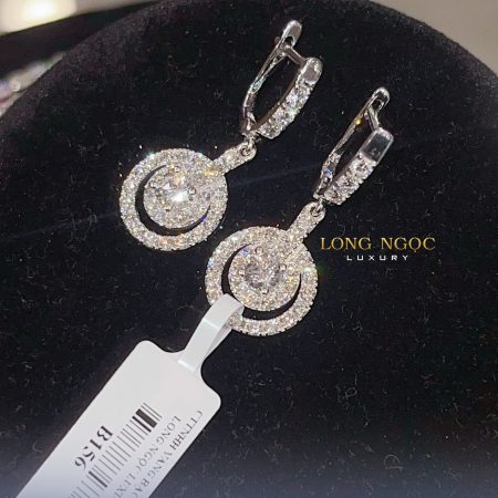 Bông tai kim cương B156