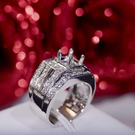 Nhẫn đính kim cương N718.4
