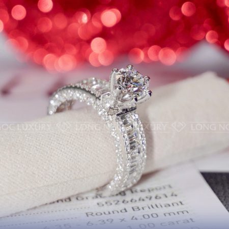 Nhẫn đính full kim cương siêu sang N620.11