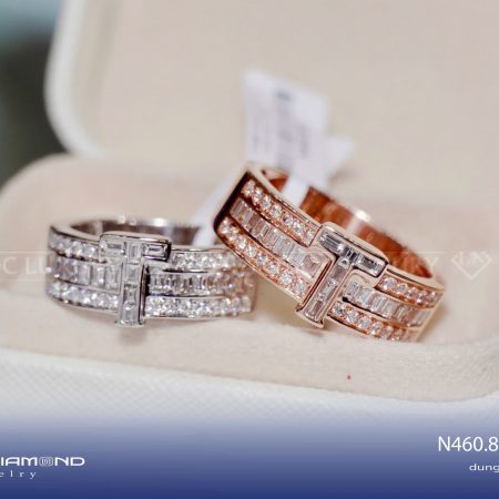 Nhẫn thiết kế theo tên riêng N460.853/N450.683