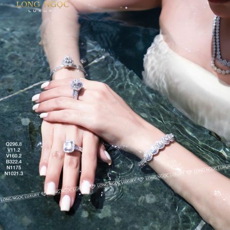 Set trang sức kim cương TSKC07