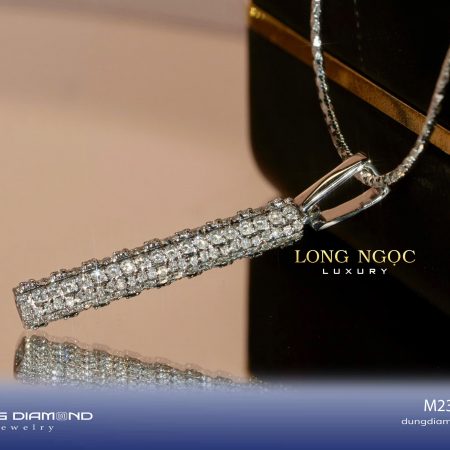 Mặt dây dáng trụ đính KC M232.9