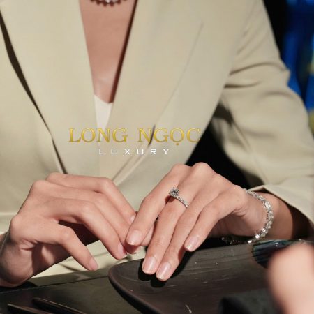 Set trang sức kim cương TSKC019