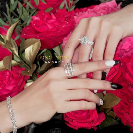 Set trang sức kim cương TSKC020