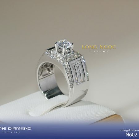 Nhẫn nam đính KC N602.13