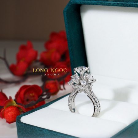 Nhẫn nữ đính KC N507.12