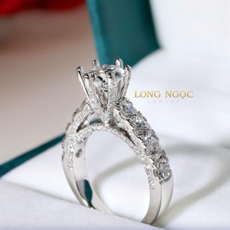 Nhẫn nữ đính KC N671.24