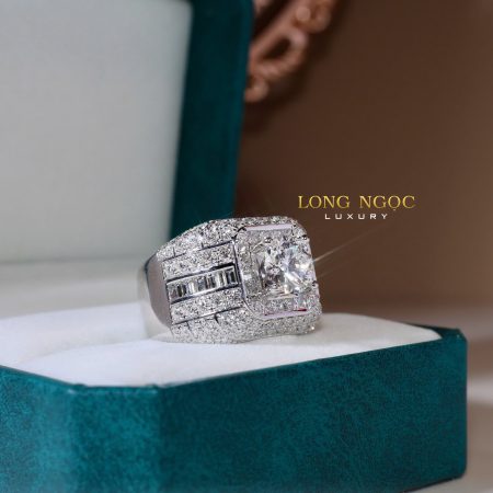Nhẫn nam đính KC N834.7
