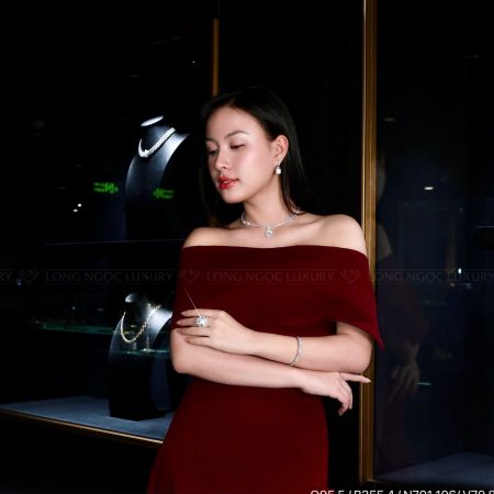 Set trang sức kim cương TSKC030