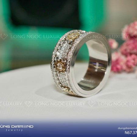 Nhẫn nam đính KC N67.37