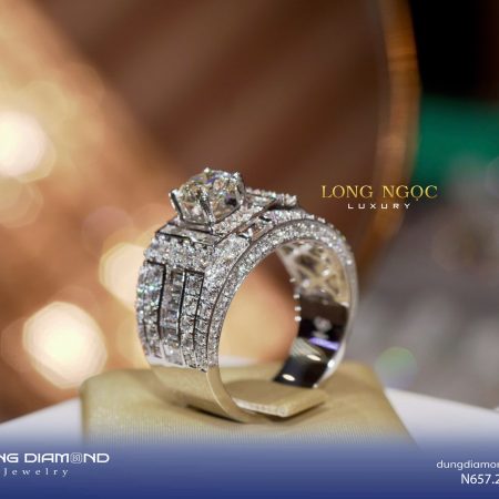 Nhẫn nam đính KC N657.26