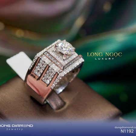 Nhẫn nam đính KC N1192