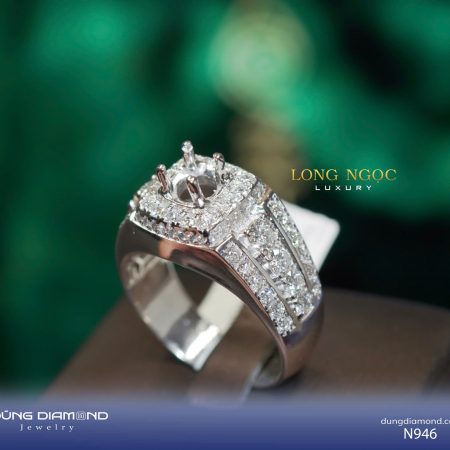 Nhẫn nam đính KC N946