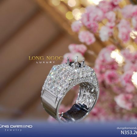Nhẫn nam đính KC N353.26