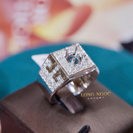 Nhẫn nam đính KC N542.8