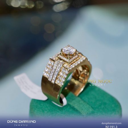 Nhẫn nam đính KC N1191.3