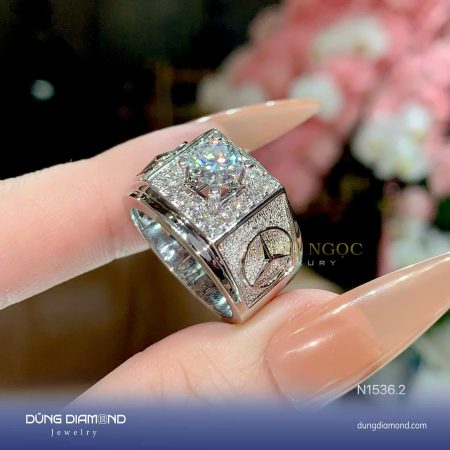Nhẫn nam đính KC N1536.2