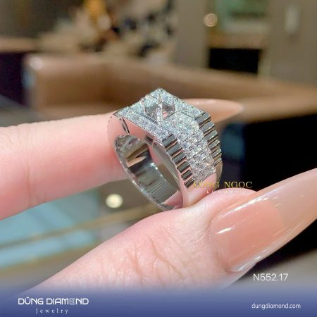 Nhẫn nam đính KC N552.17