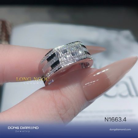Nhẫn nam đính KC N1663.4