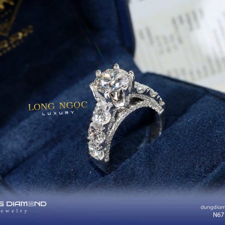 Nhẫn nữ đính KC N671.25