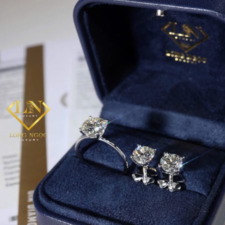 Set trang sức kim cương TSKC031