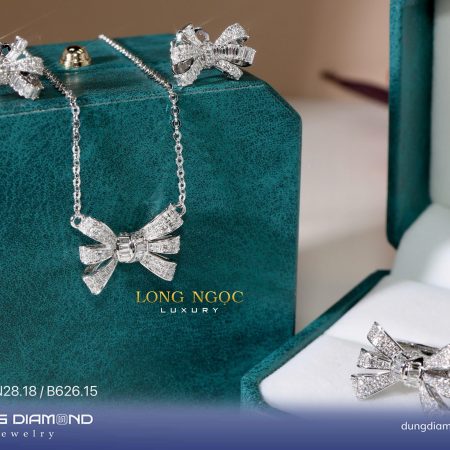 Set trang sức kim cương TSKC032