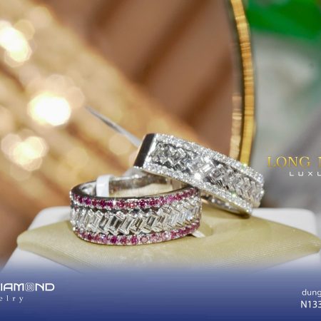 Nhẫn Unisex đính KC N1337.31/N1337.6