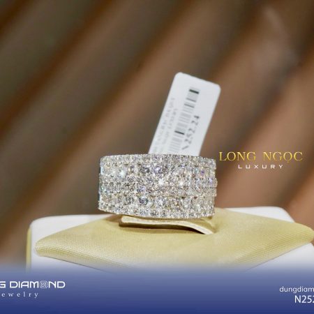 Nhẫn Unisex đính KC N252.24