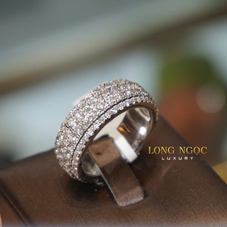 Nhẫn Unisex đính KC N96.55