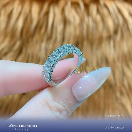 Nhẫn Unisex đính KC N555.27