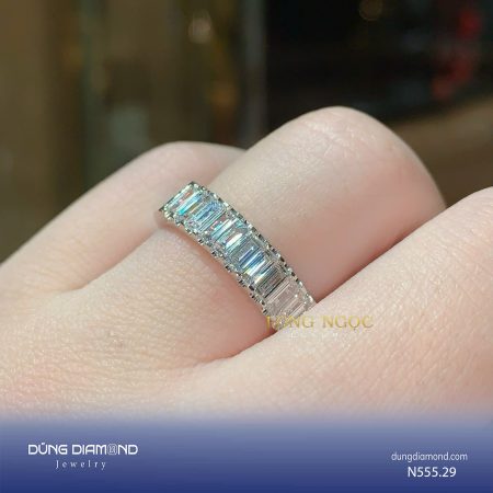 Nhẫn Unisex đính KC N555.29