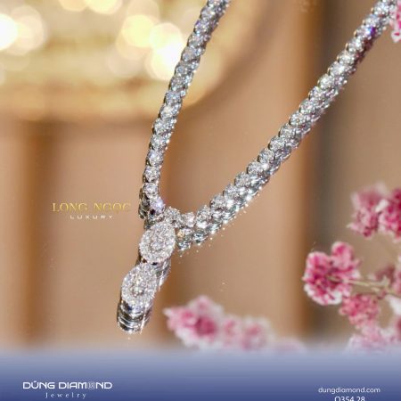 Dây chuyền nữ đính KC O354.28