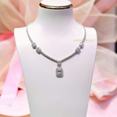 Dây chuyền nữ đính KC O95