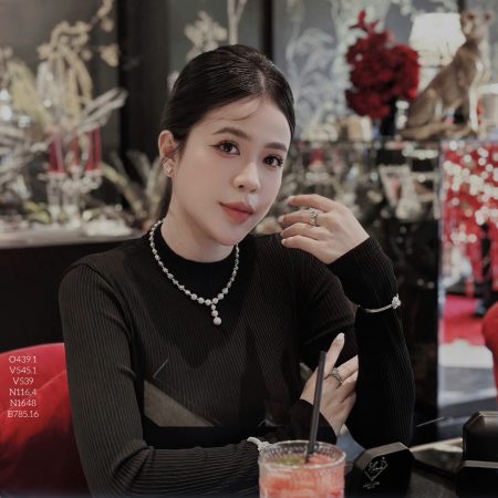 Set trang sức kim cương TSKC037