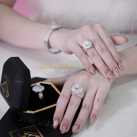 Set trang sức kim cương TSKC044