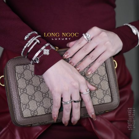 Set trang sức kim cương TSKC046