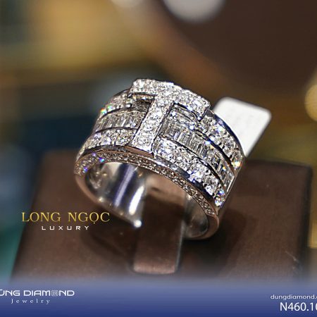Nhẫn chữ đính KC N460.10