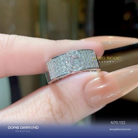 Nhẫn chữ đính KC N70.132