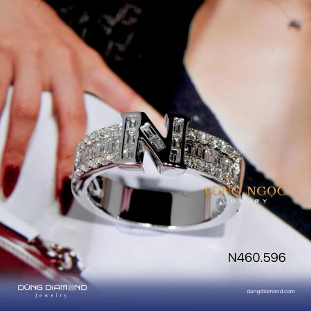 Nhẫn chữ đính KC N460.596