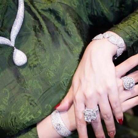 Set trang sức kim cương TSKC047