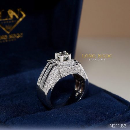 Nhẫn nam đính KC N211.83