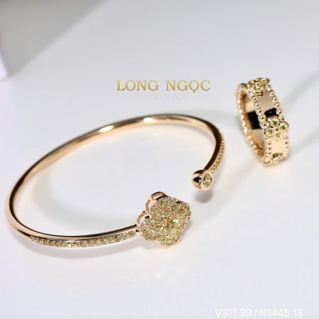 Set trang sức kim cương TSKC058