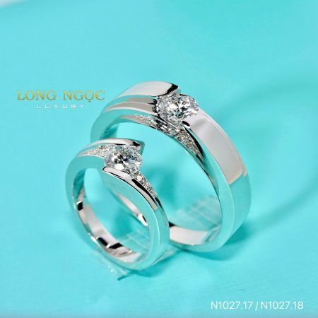 Nhẫn cưới đính KC Seraphine