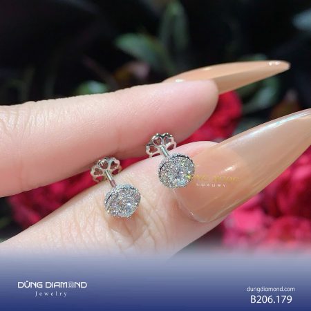 Bông tai nữ đính KC B206.179