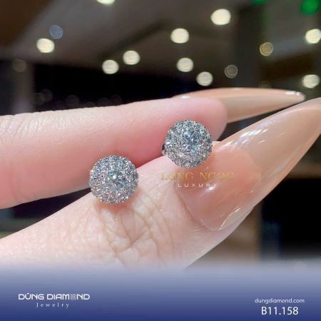 Bông tai nữ đính KC B11.158