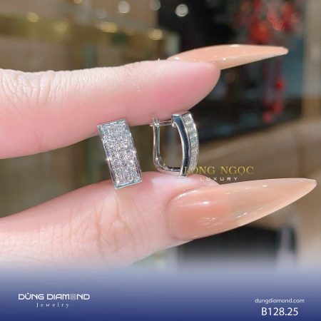 Bông tai nữ đính KC B128.25