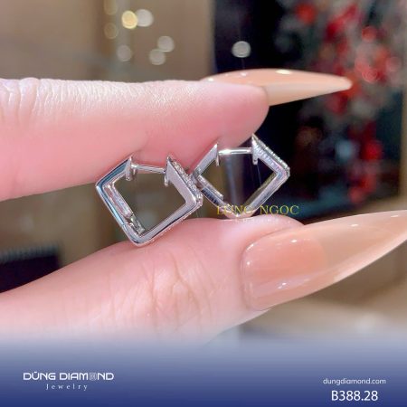 Bông tai nữ đính KC B388.28