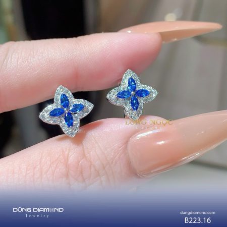 Bông tai nữ đính KC B223.16